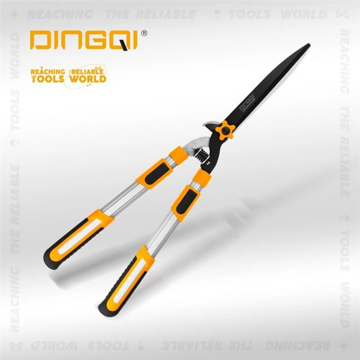 Foarfece pentru gard viu telescopic de 12 inch extensibilă